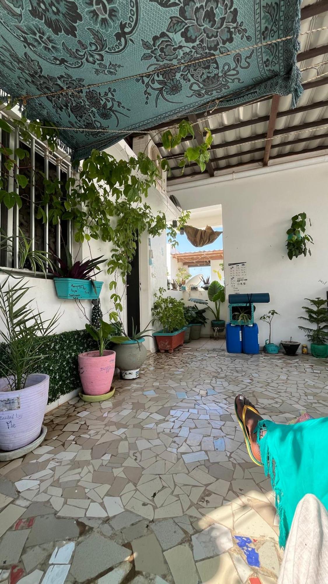 Dar Dyali Rooftop ⁿᵉᵃʳ ⁿᵍᵒʳ ᵇᵉᵃᶜʰ ᵃⁿᵈ ⁱˢˡᵃⁿᵈ Dakar Exterior foto